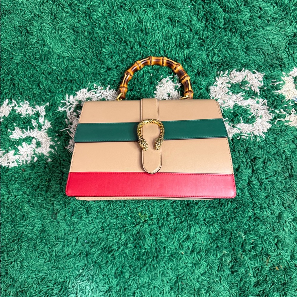 GUCCI Large Dionysus leather handbag… 
100% Authentic - Picture 12 of 12